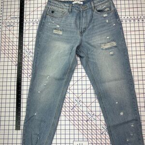 KanCan Light Blue Distressed Skinny Jeans